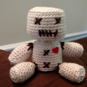 Gehäkelte Amigurumi Voodoo Puppe/Voodoo Buddy - Süß! - Auf Bestellung