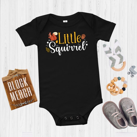 Little Squirrel Baby / Bodysuit / Baby Toddler T-shirt / - Etsy