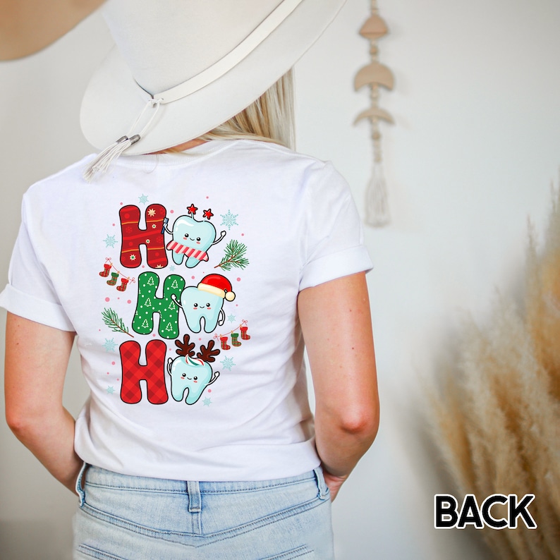 Christmas Dentist Shirt Christmas Gift for Dentist Dental Etsy