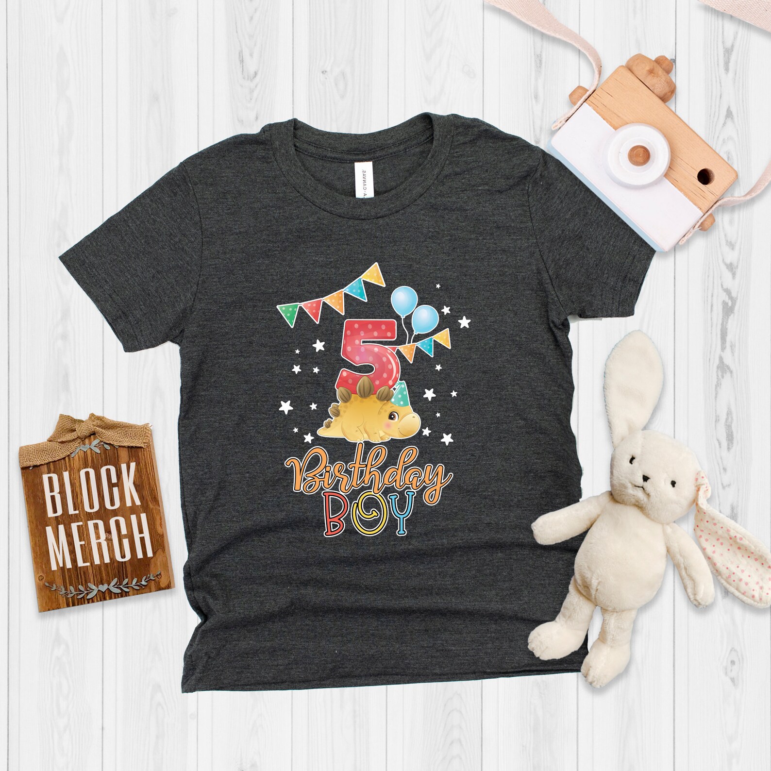 5th Birthday Boy / Youth Shirt / 5 Year Old Birthday Gift / Etsy