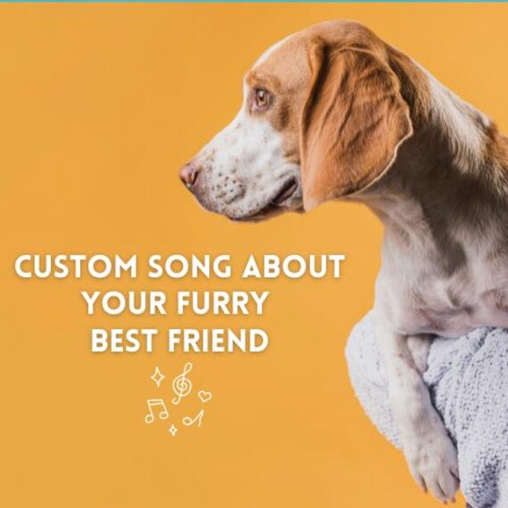 Custom Pet Song Personalized Song About Your Dog, Cat, or Pet