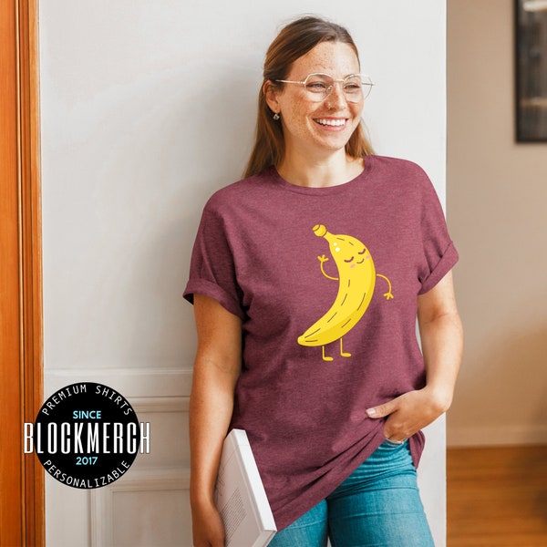 Yellow Banana Shirt Etsy