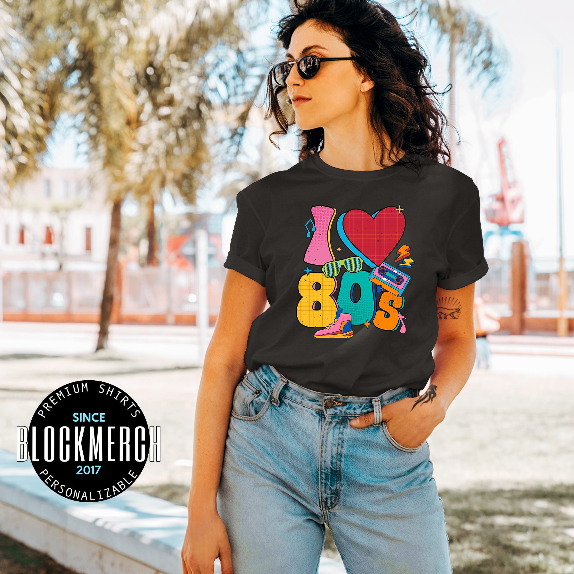 I Love 80's Sweatshirt Vintage 80s Retro 80s 1980 - Etsy