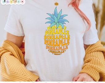 Pineapple Shirt, pineapple tee, be a pineapple, pineapple gifts, pineapple fruit top,  beach shirt, summer shirts
