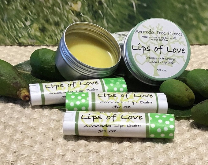 Lips of Love - Avocado Lip Balm