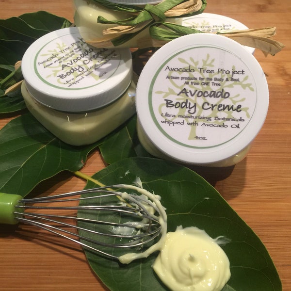 Avocado Body Creme-made with freshly whipped Avocado Oil, Ultra Moisturizing From head to toe.