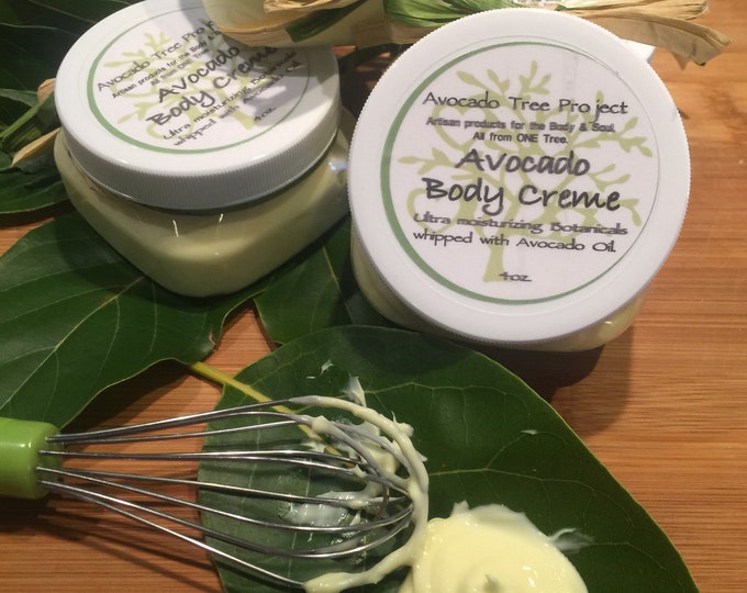 Avocado Body Creme-made with freshly whipped Avocado Oil, Ultra Moisturizing From head to toe.