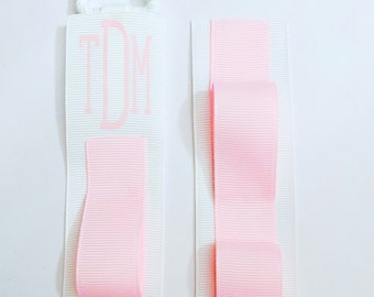 Hängender Stirnbandhalter, Haarschleifen-Organisator, kundenspezifisches Monogramm