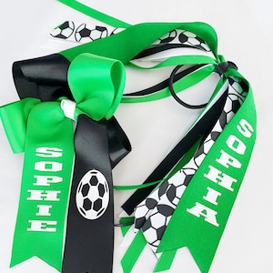 cheer bow, school bows, Custom Cheer Bow, softball ribbons, volleyball ribbons, soccer ribbons, soccer pony o, sports ribbons, softball bow