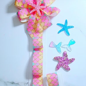 headband holder, headband organizer, Hair Bow Holder, Mermaid hair bow, Hanging headband Holder, hair organizer, Headbands, girls bows