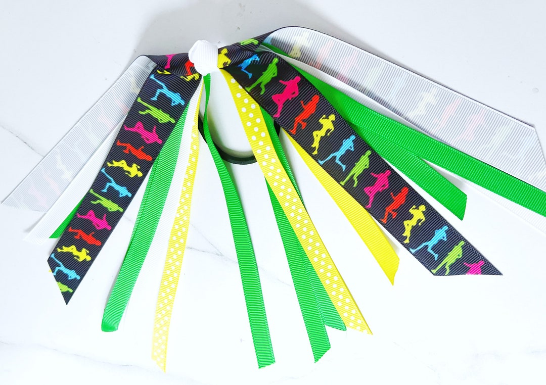 Track Elastic Tie, Track Spirit Ribbons, Cross Country Hair Tie, Cross ...