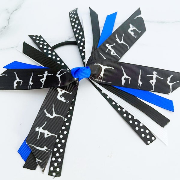 gymnastic competition bows, gymnast hair bows, gymnastic  hair ribbons, gymnast gift, gymnast team hair bow, gymnastic bows