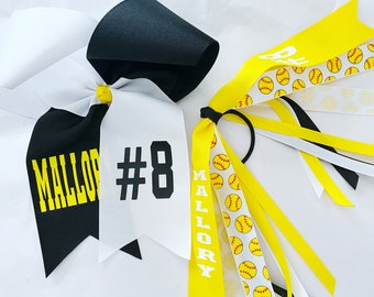 cheer bow, school bows, Custom Cheer Bow, sports ribbon gift set, girl sport gift, soccer pony o, sports ribbons, sports bows