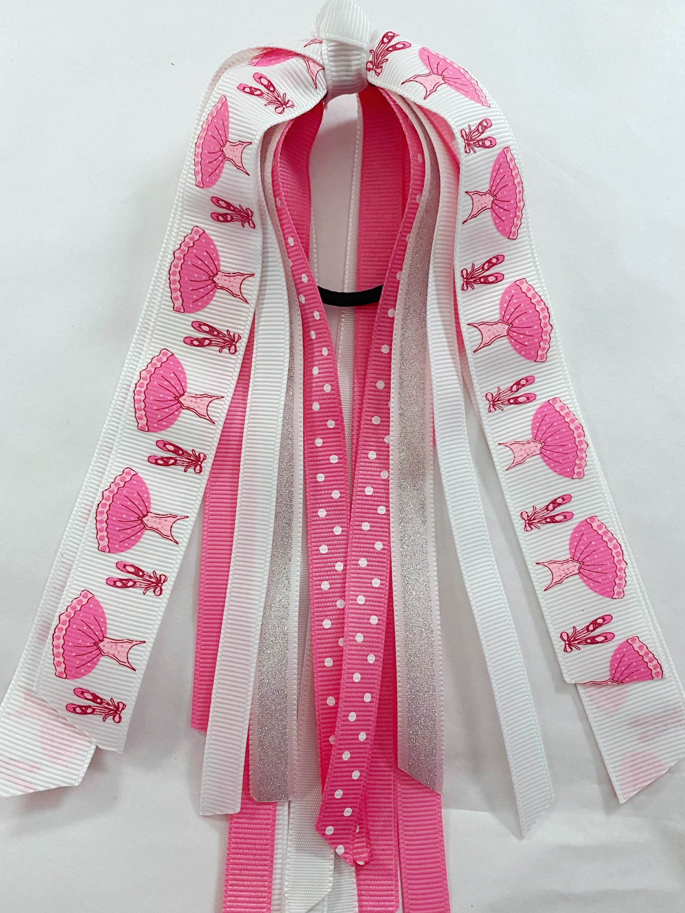 Ballet Shoe Ribbon Streamer, Ballerina Bun Tie - Etsy