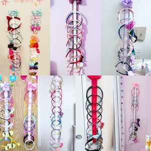 headband holder, headband organizer, Hair Bow Holder, Clip Holder, Hanging headband Holder, hair organizer, Headbands, headbands for girls
