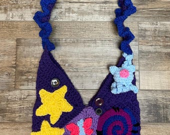 Crochet Coraline Bag - Handmade Purse