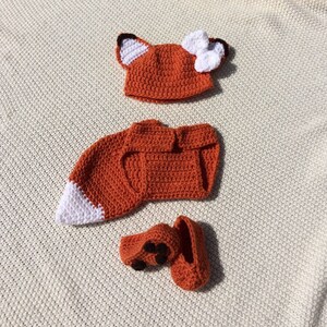 newborn baby fox outfit