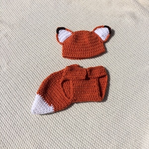 newborn baby fox outfit