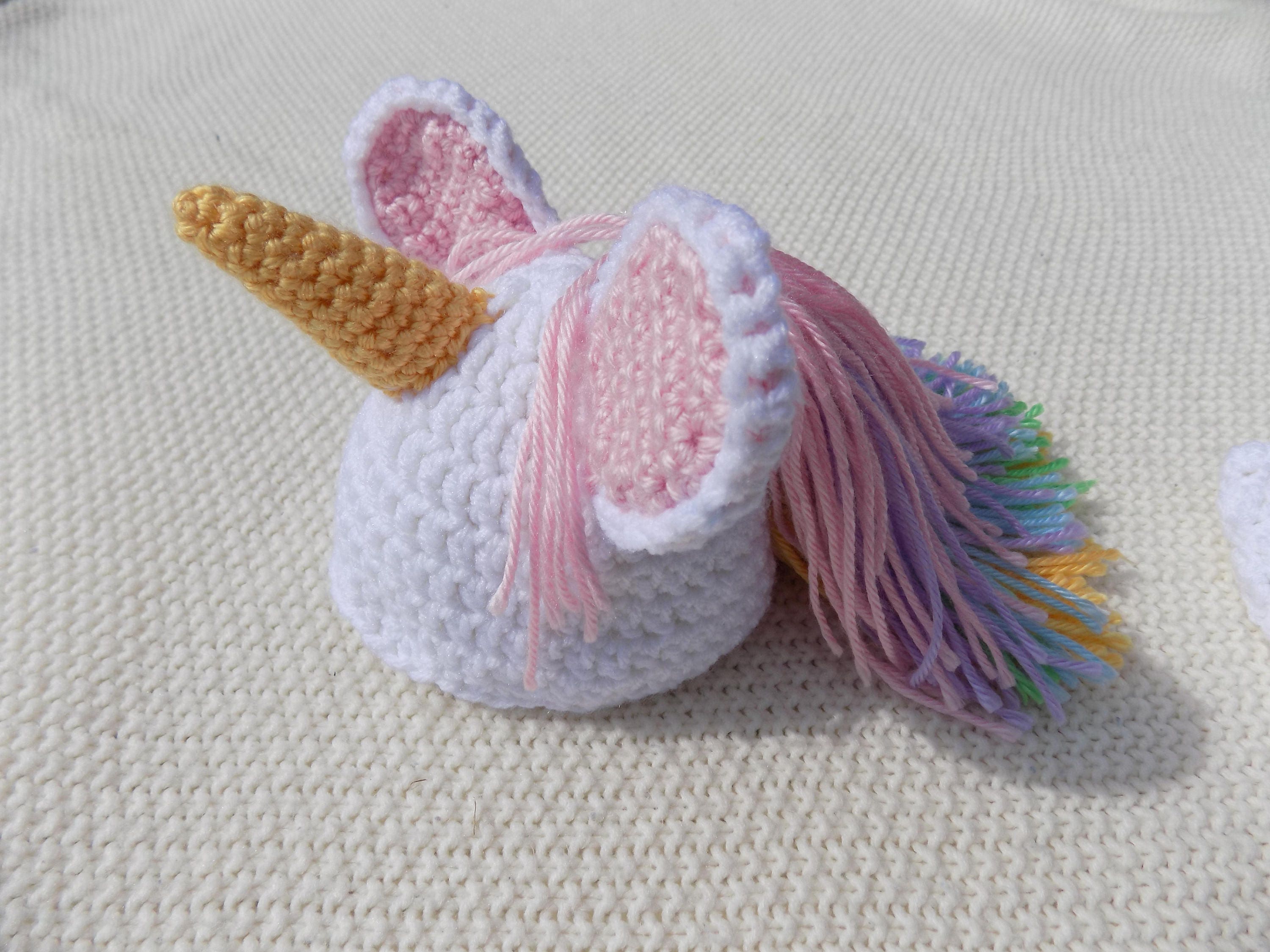 crochet baby unicorn outfit