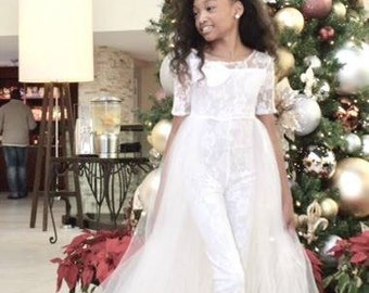 flower girl pant suit