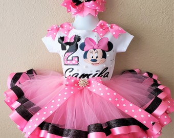 minnie mouse tutu set