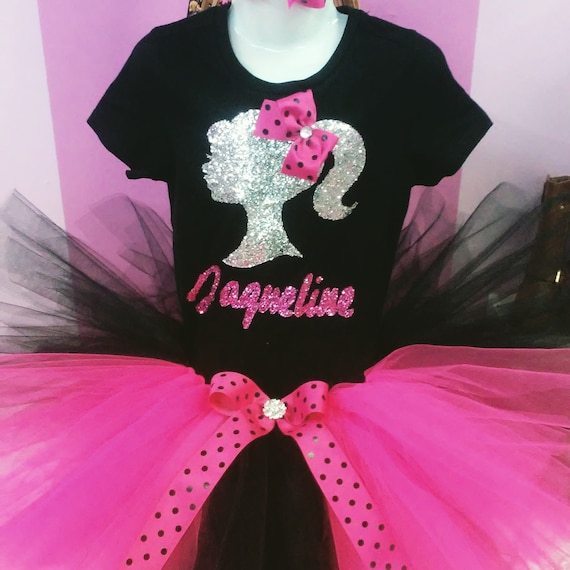 barbie tutu birthday outfit