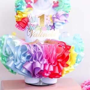 Under the sea tutu, Under the sea dress, mermaid tutu, mermaid dress, birthday tutu, birthday outfit, baby birthday tutu, mermaid dress