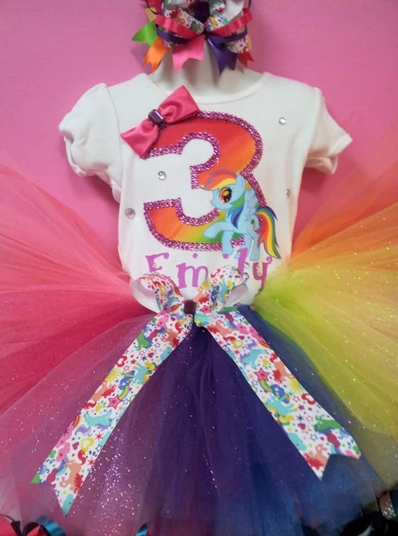 my little pony tutu set