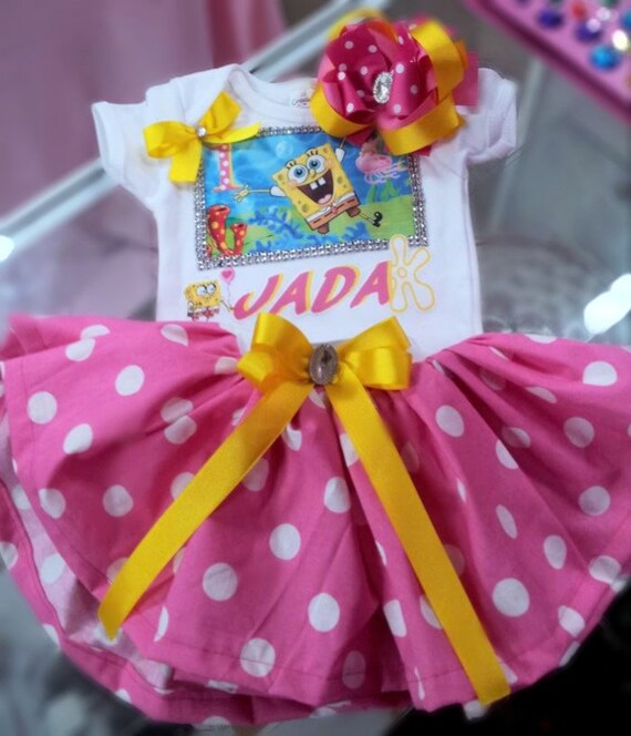 spongebob tutu birthday outfit