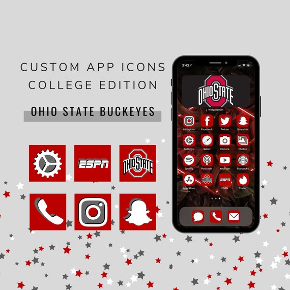 NCAA Ohio State Buckeyes iPhone Faceplate NCAA Ohio State Buckeyes iPhone Faceplate