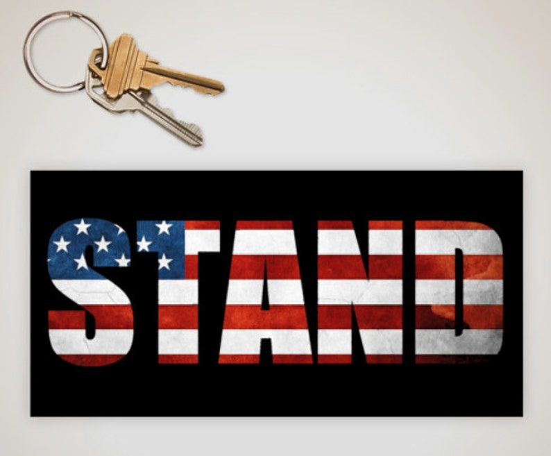 Stand Bumper Sticker image 1