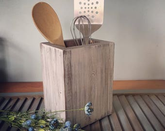 kitchen utensil holder etsy