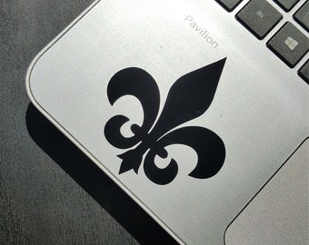 Decal Fleur De Lis Laptop Decal,Laptop Sticker,Car Sticker,Car Decal,Phone decal,Phone sticker,Window Decal,Window Sticker