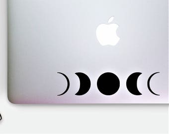 Decal Moon phases Laptop Decal,Laptop Sticker,Phone decal,Phone sticker,Car Sticker,Car Decal,Window Decal/Window Sticker