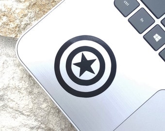 Decal Captain America shield Laptop Decal,Laptop Sticker,Car Sticker,Car Decal,Phone decal,Phone sticker,Window Decal,Window Sticker