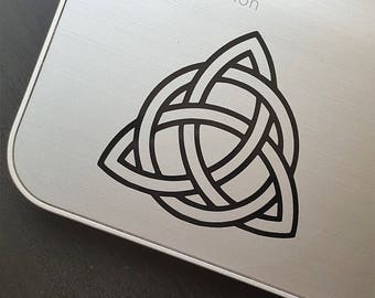 Decal Celtic trinity knot/trequetra Laptop Decal,Laptop Sticker,Car Sticker,Car Decal,Phone decal,Phone sticker,Window Decal