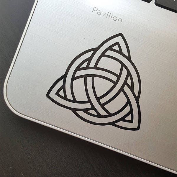 Decal Celtic trinity noeud/trequetra Laptop Decal,Laptop Sticker,Car Sticker,Car Decal,Phone decal,Phone sticker,Window Decal