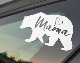 Decal Mama bear,Laptop DecalLaptop Sticker,Car Sticker,Car Decal,Phone decal,Phone sticker,Window Decal,Window Sticker