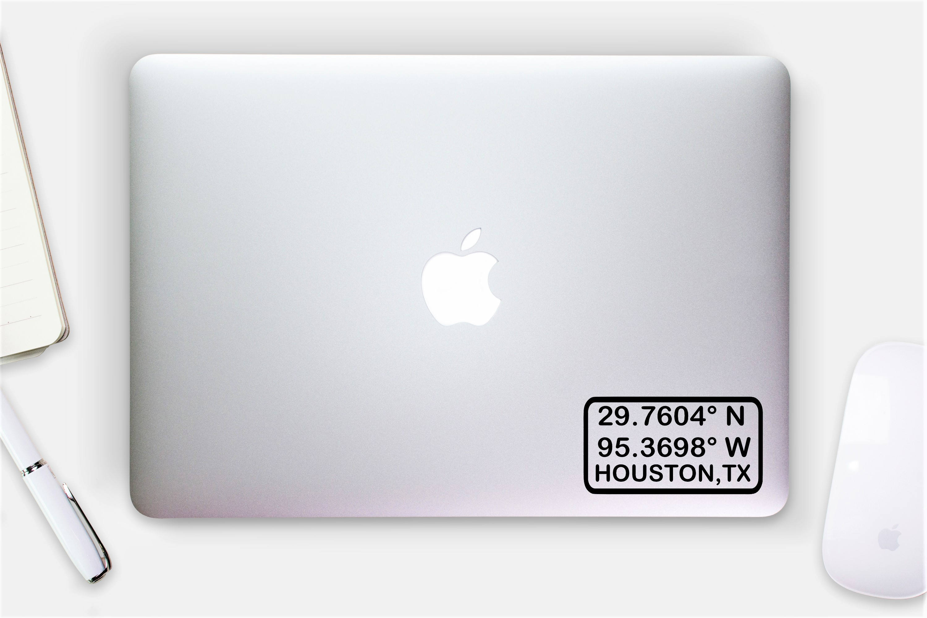 Decal City coordinates 3 Laptop DecalLaptop StickerCar | Etsy