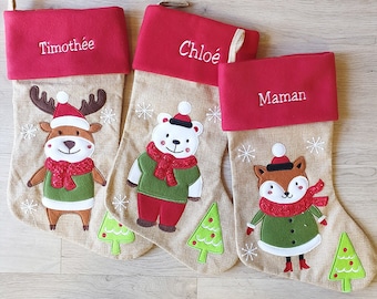 Large customizable Christmas sock / boot