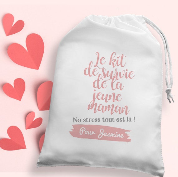 Grande pochette pour jeune maman Kit de survie accouchement 