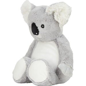 Peluche doudou personnalisée Koala imprimée image 3