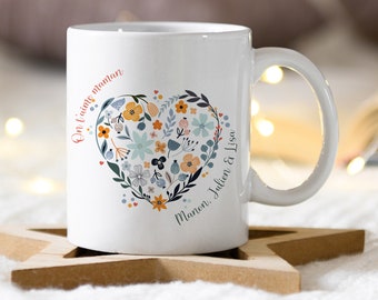 Mug personnalisé Liberty On t'aime maman