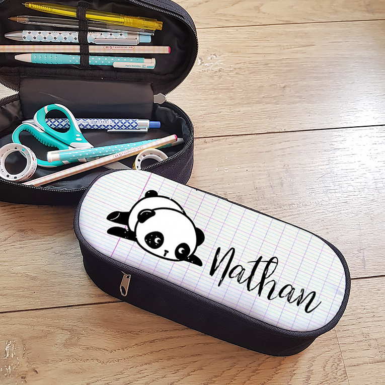 Trousse Personnalisée avec Prénom Panda