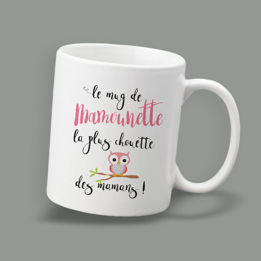 Mug Personnalisérecto La Plus Chouette Des Mamans