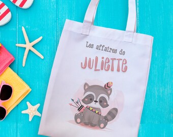 Tote bag custom child Raton Indian Raton