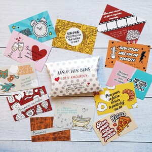 Lot de 12 "Bons pour" - Spécial amoureux(ses)