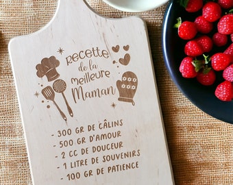 Personalized Engraved Wooden Cutting Board|Mother's Day Gift|Grandmother's Day Gift|Personalized Gift Idea
