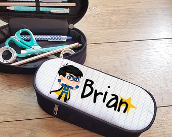 Trousse personnalisée avec prénom Heros