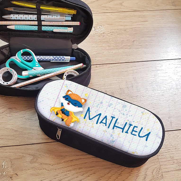 Trousse Personnalisée avec Prénom Super Renard